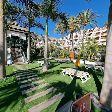 Studio No 2 Just 100 To And Sea, Large Terrace, Heated Pool, Wifi, Aircondition For A Fee Apartamento Playa de las Américas
